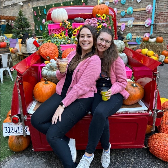 Pink Cardigan - Picture 2 of 3